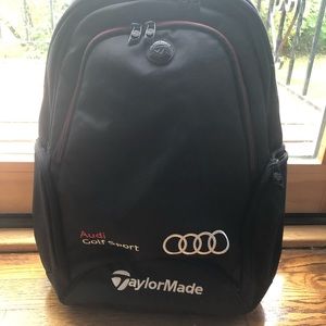 NWOT Taylormade Audi Golf Sport Backpack